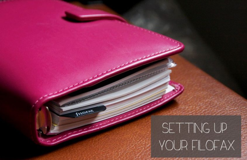 My Filofax Setup